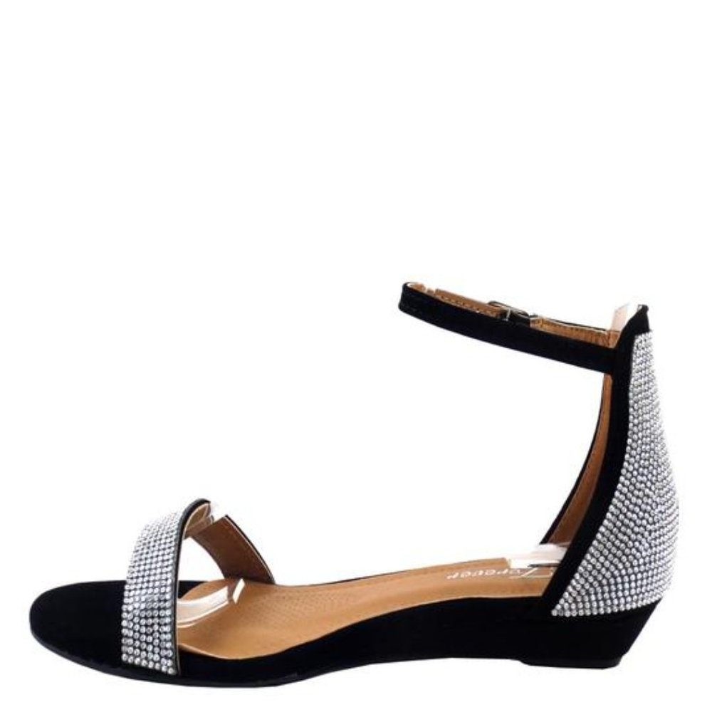 Rhinestone wedge